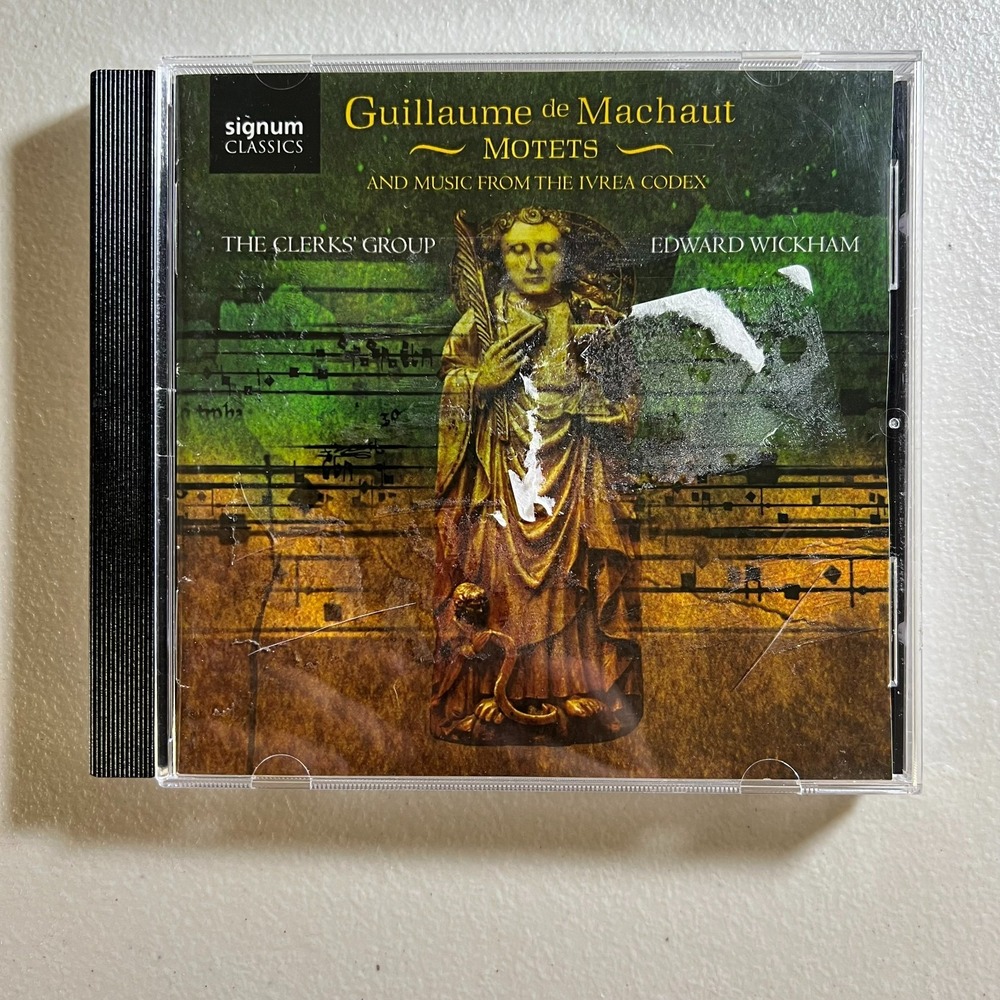 Guillaume de Machaut Motets Ivrea Codex CD The Clerks Group Wickham